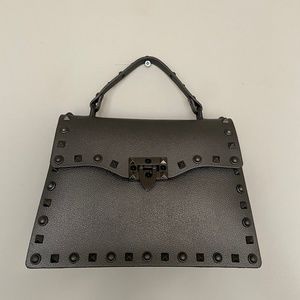 Dark silver bag